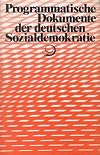 Programmatische Dokumente der deutschen Sozialdemokratie