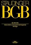 J. von Staudingers Kommentar zum Bürgerlichen Gesetzbuch : mit Einführungsgesetz und Nebengesetzen Buch 2 [...] Recht der Schuldverhältnisse §§ 358-360 (verbundene und zusammenhängende Verträge)
