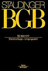 J. von Staudingers Kommentar zum Bürgerlichen Gesetzbuch mit Einführungsgesetz und Nebengesetzen. Familienrecht: §§ 1684-1717