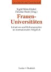 Frauenuniversitäten : Initiativen und Reformprojekte im internationalen Vergleich