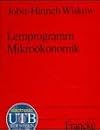 Lernprogramm Mikroökonomik. CD- ROM