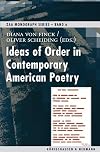 Ideas of order in contemporary American poetry