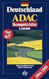 Kompakt-Atlas Deutschland : mit Fernstrassenkarte und ADAC-Lotsen-System