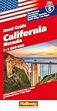 Hallwag Usa California Nevada Road Map