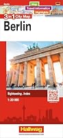 Berlin 3 in 1 city map : 1:20,000