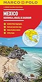 Mexico Guatemala Belize El Salvador Marco Polo Map Marco Polo Maps
