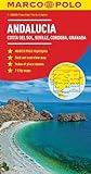 Andalucia Costa Del Sol Seville Cordoba Marco Polo Map Marco Polo Maps
