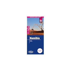 Namibia (1:1.200.000): reiß- und wasserfest (world mapping project)