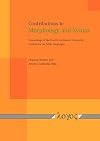 Contributions to morphology and syntax : Proceedings of the Fourth Greifswald University Conference on Baltic Languages
