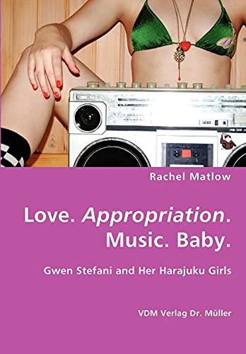 Love. Appropriation. Music. Baby book cover