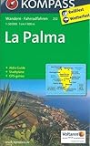 La Palma 1 : 50 000: Wanderkarte Mit Aktiv Guide, Stadtpl%C3%A4nen Und Radrouten. Gps Genau