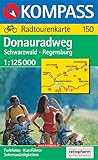 Carte Touristique Donauradweg Schwarzwaldregensburg