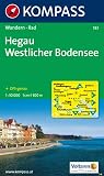 Carte Touristique Hegau Westlicher Bodensee