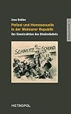 Polizei und Homosexuelle in der Weimarer Republik