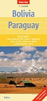 Bolivia and Paraguay Nelles map (English, French, Italian and German Edition)