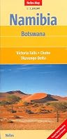 Namibia Nelles Road Map 1:1.5M 2014 (English and German Edition)
