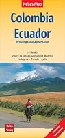 Colombia Equador MAP (English and Spanish Edition) (English, Spanish and French Edition) (English, Spanish, French and German Edition)