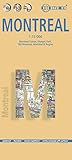 Laminated Montreal Map By Borch English Edition