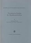 Die Musikhandschriften der Bischöflichen Zentralbibliothek Regensburg / Sammlung Mettenleiter, Autoren O bis Z, Anonyma und Sammlungen: Thematischer Katalog der Musikhandschriften: BD 10
