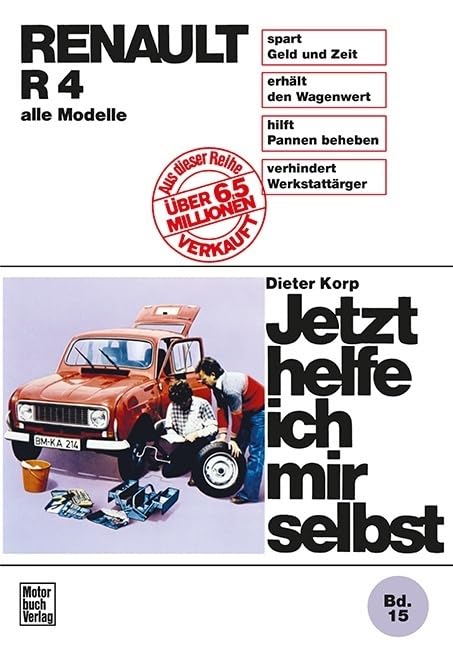 Buchcover: „Jetzt helfe ich mir selbst“ für den Renault R4