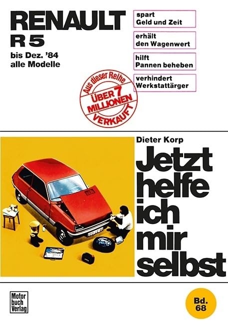 Buchcover: „Jetzt helfe ich mir selbst“ für den Renault 5