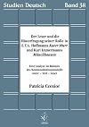 Der Leser und Hinterfragung seiner Rolle in E.T.A. Hoffmanns Kater Murr und Karl Immermanns Münchhausen: Eine Analyse im Rahmen des Kommunikationsmodells Autor – Text – Leser