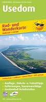 Usedom: Rad- und Wanderkarte mit Ausflugszielen, Einkehr- & Freizeittipps, wetterfest, reissfest, abwischbar, GPS-genau. 1:60000 (Rad- und Wanderkarte / RuWK)