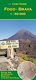 Cabo Verde Fogo Brava 1 50000 Carte De Randonne Et De Loisirs Du Capvert