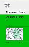 Langthang Himal, Ost: Nepal - Tibet, Topographische Karte 1:50.000 (Alpenvereinskarten)