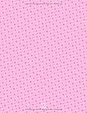 Pepmelon Gepunktetes Notizbuch Dotted Bullet Journal Notebook A4 Paper Block 108 Seiten Tagebuch Dot Points Grid Gepunktetes Papier Notizbuch Matt Fliesenmuster Rosa Tile Pattern Pin