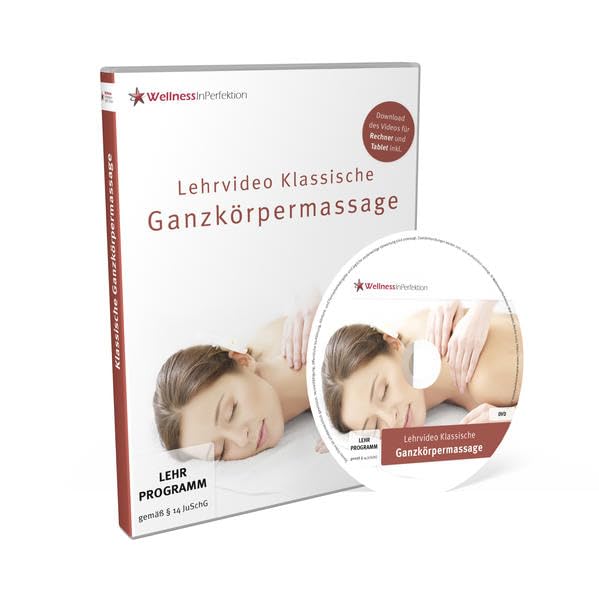 Klassische Ganzkörpermassage – Lehrvideo auf DVD