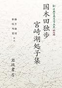 新日本古典文学大系 明治編28 国木田独歩・宮崎湖処子集