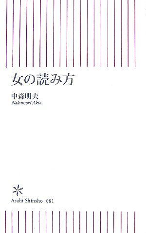 中森明夫『女の読み方』表紙
