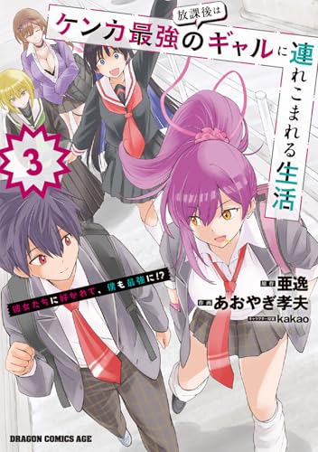 放課後はケンカ最強のギャルに連れこまれる生活　彼女たちに好かれて、僕も最強に!?　3