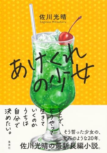 佐川光晴『あけくれの少女』表紙