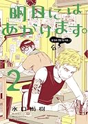 明日にはあがります。 2