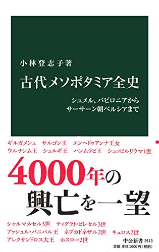 古代メソポタミア全史 シュメル、バビロニアからサーサーン朝ペルシアまで (中公新書)