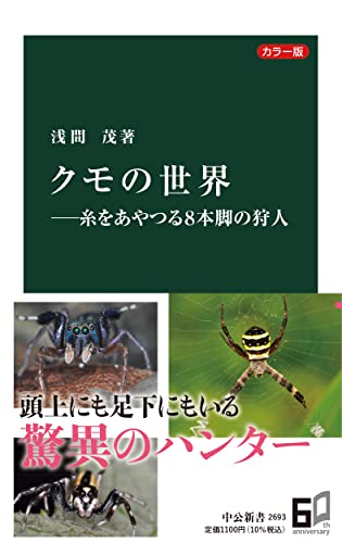 カラー版 クモの世界ーー糸をあやつる8本脚の狩人