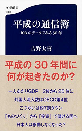 平成の通信簿 106のデータでみる30年