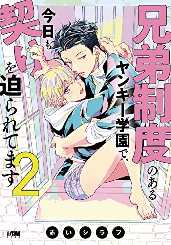 兄弟制度のあるヤンキー学園で、今日も契りを迫られてますの表紙