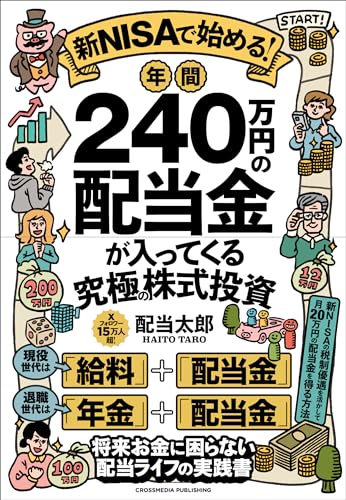 新NISAで始める!年間240万円の配当金が入ってくる究極の株式投資