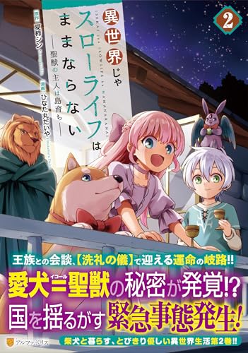 異世界じゃスローライフはままならない～聖獣の主人は島育ち～ ２表紙画像