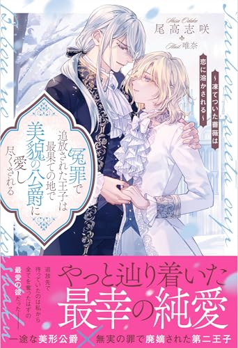 冤罪で追放された王子は最果ての地で美貌の公爵に愛し尽くされる 〜凍てついた薔薇は恋に溶かされる〜
