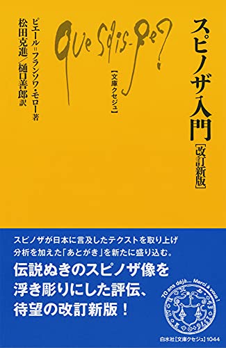 スピノザ入門[改訂新版]