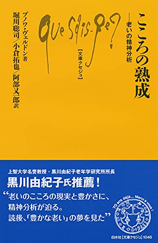 こころの熟成 老いの精神分析