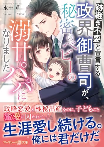 跡継ぎ不要と宣言する政界御曹司が、秘密のベビーの溺甘パパになりました