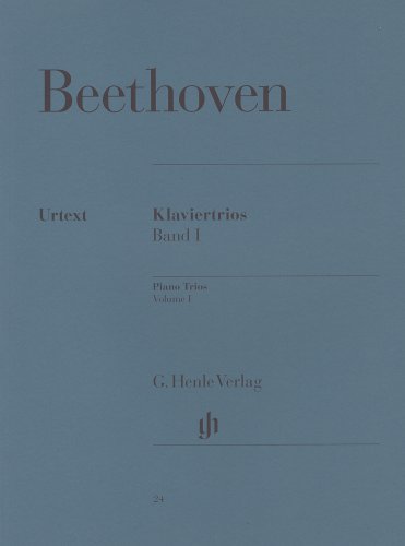 ベートーヴェン: ピアノ三重奏曲集 第1巻｜ヘンレ社｜クラシックの画像