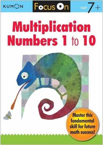 Cover of Focus on Multiplication Numbers 1-10