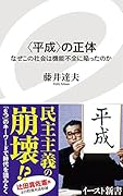 〈平成〉の正体 なぜこの社会は機能不全に陥ったのか