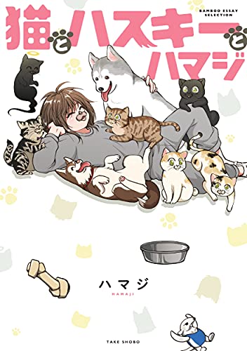 猫とハスキーとハマジ